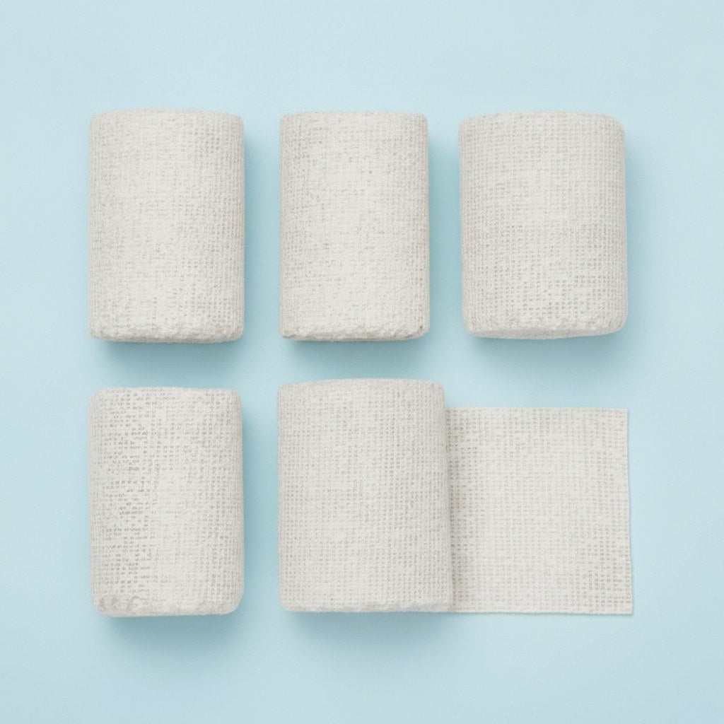 Gipsbinden 5mx10cm, 5 Rollen - Kidis Art