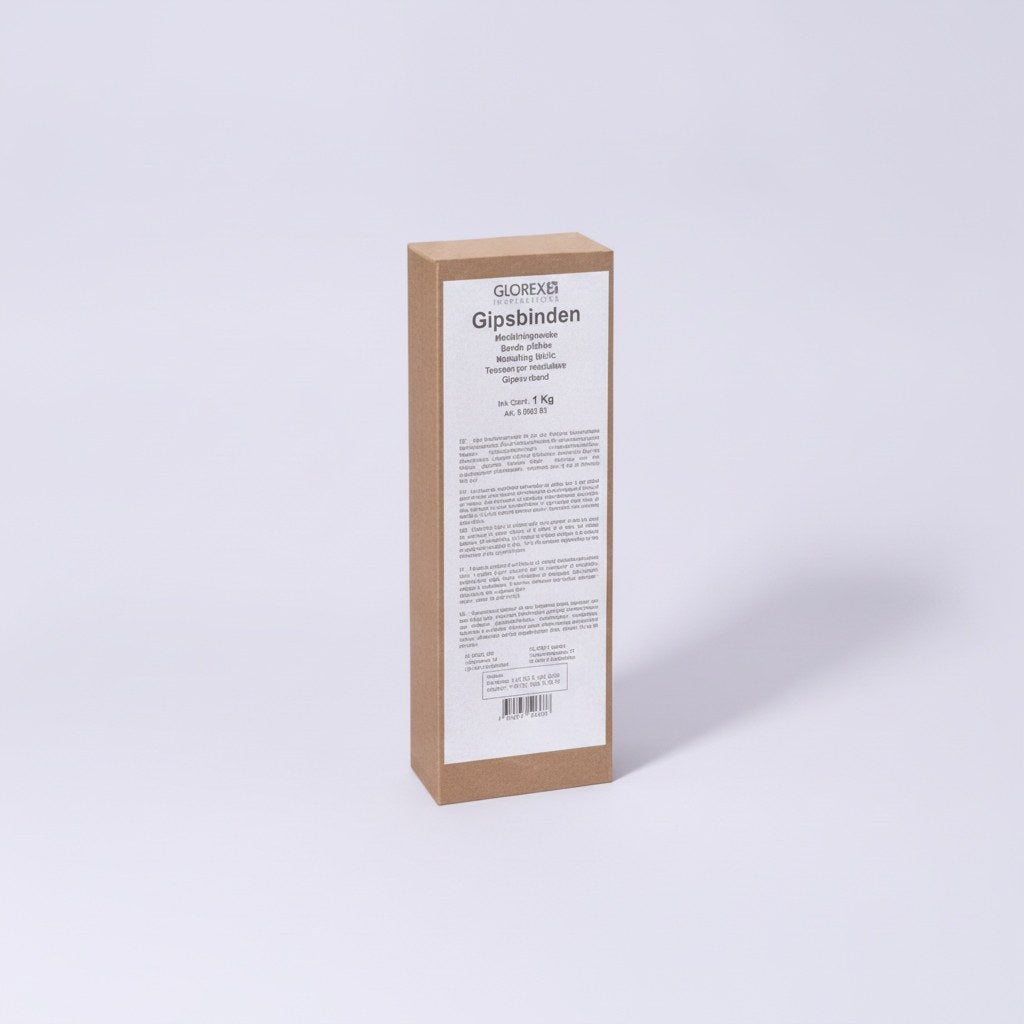 Gipsbinden Grosspackung 1kg Modelliergewebe lose - Kidis Art