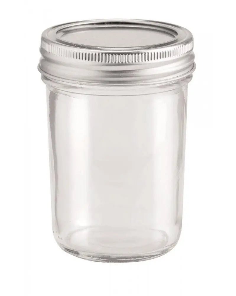 Glas mit 2 - tlg Deckel 1Stk, 200ml 6,6x7x10,5cm - Kidis Art