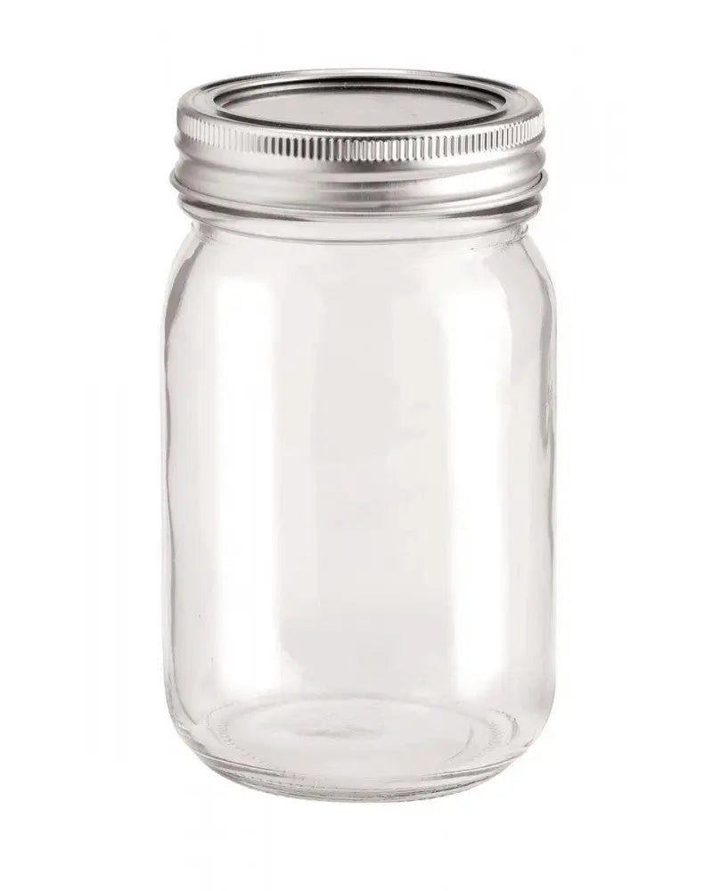 Glas mit 2 - tlg Deckel 1Stk, 420ml 7,8x7x13,5cm - Kidis Art