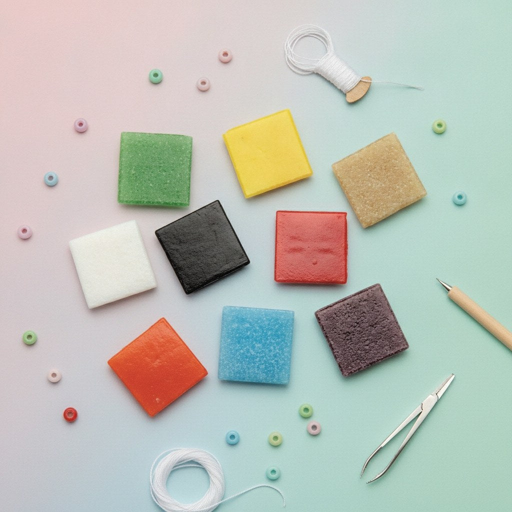 Glas-Mosaik Grosspackung Multicolor 600g Shop | Kidis Art