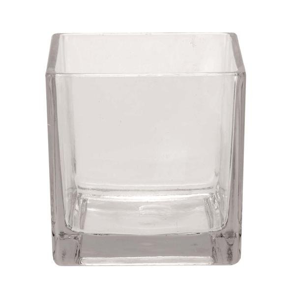 Glas rechteck 12x12x12cm - Kidis Art