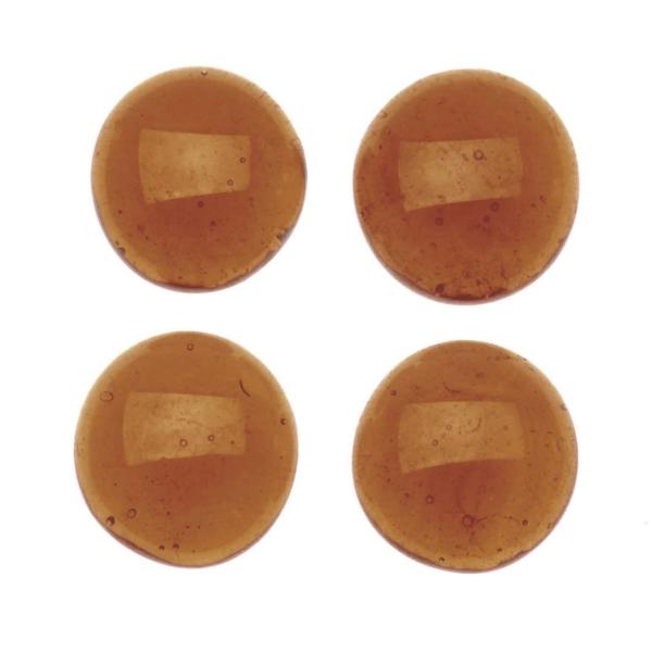 Glasnuggets 200g 20mm braun - Kidis Art