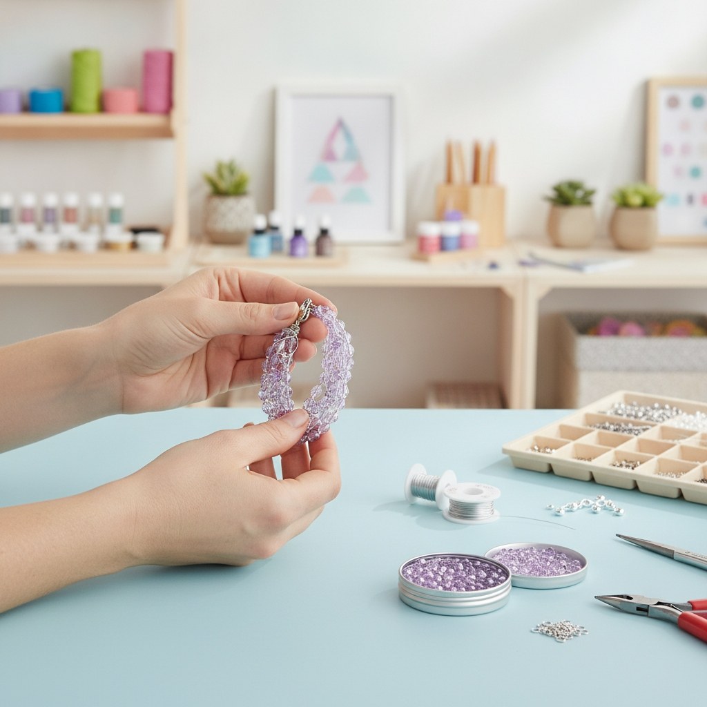 Glasschliffperle 4mm 100St aqua rainbow - Kidis Art