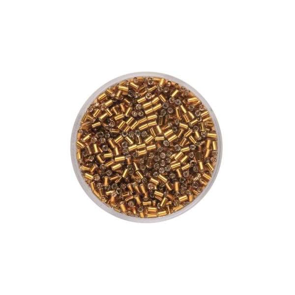 Glasstifte 2,0mm Silbereinzug hellbraun 17g - Kidis Art