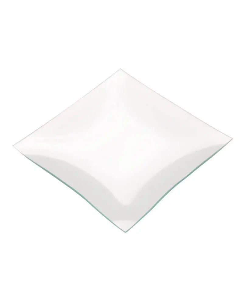 Glasteller viereckig 25x25cm - Kidis Art