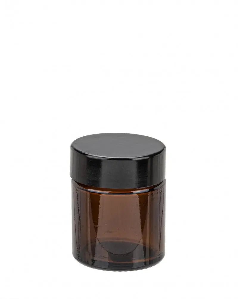 Glastiegel braun 30ml - Kidis Art