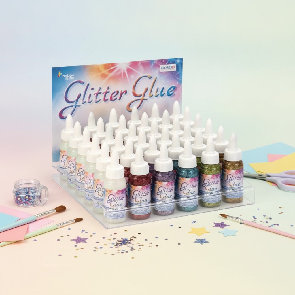 Glitterglue Display 2 - Kidis Art