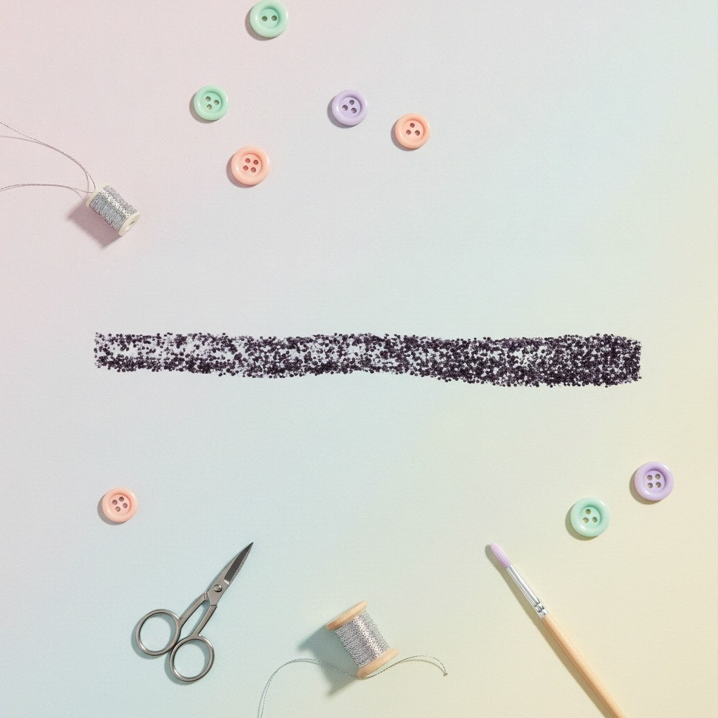 Lavendel Glitterkleber Textur Detail auf weißem Hintergrund