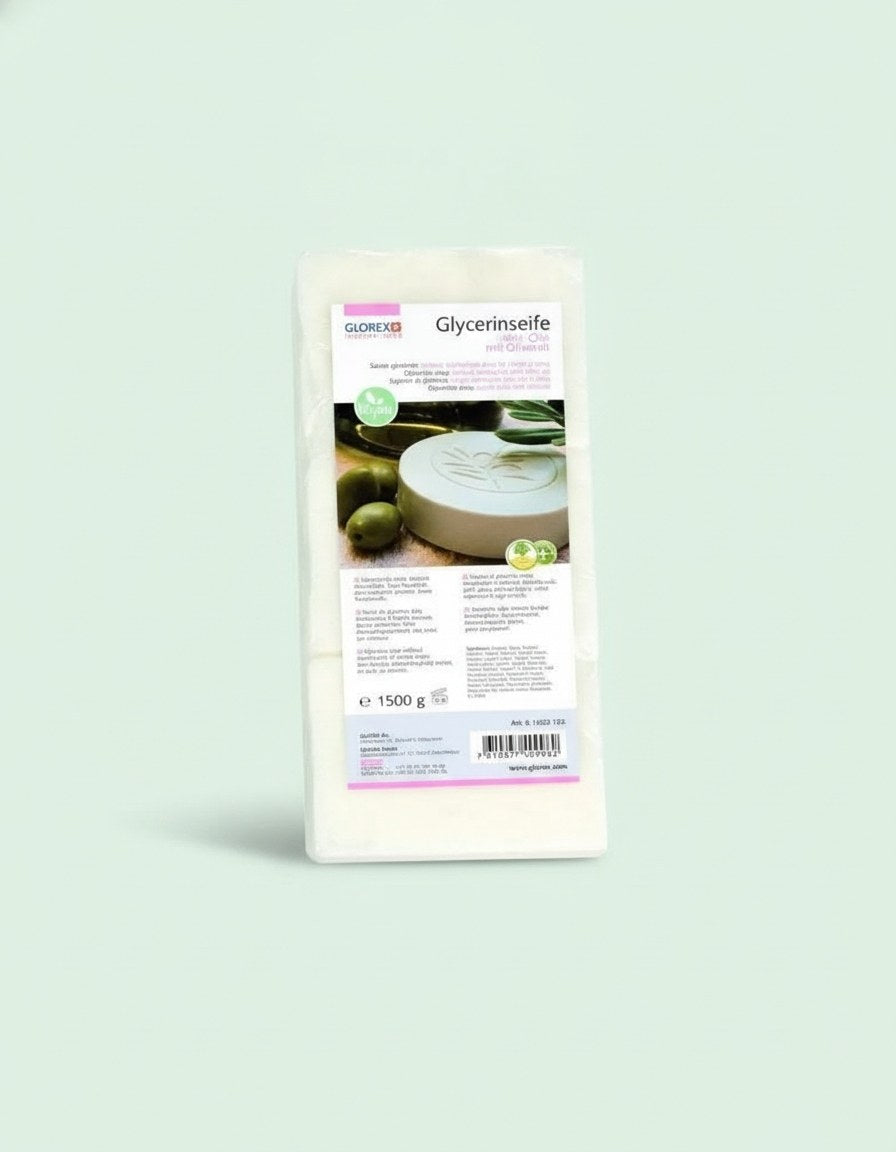 Glycerin-Seife Öko 1500g mit Olivenöl opak - Kidis Art
