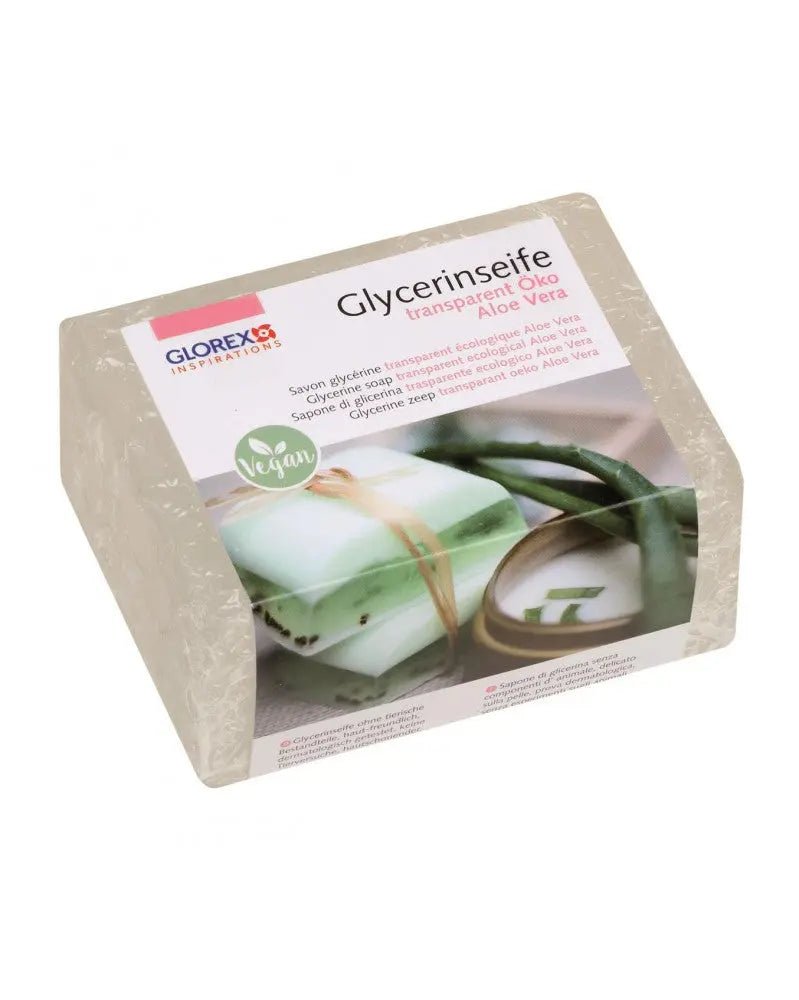 Glycerin - Seife Öko 500g mit Aloe Vera transparent - Kidis Art