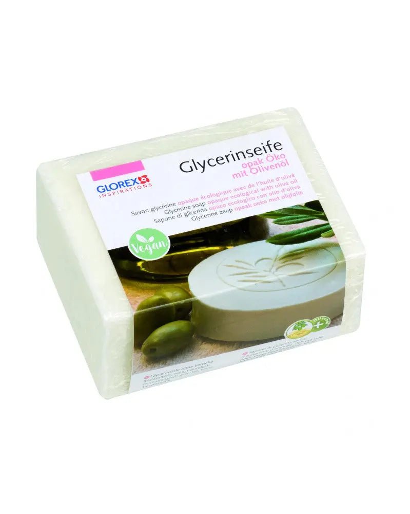 Glycerin - Seife Öko 500g mit Olivenöl opak - Kidis Art