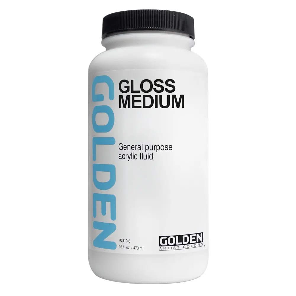 Golden Glanzend Medium 473 ml - Kidis Art