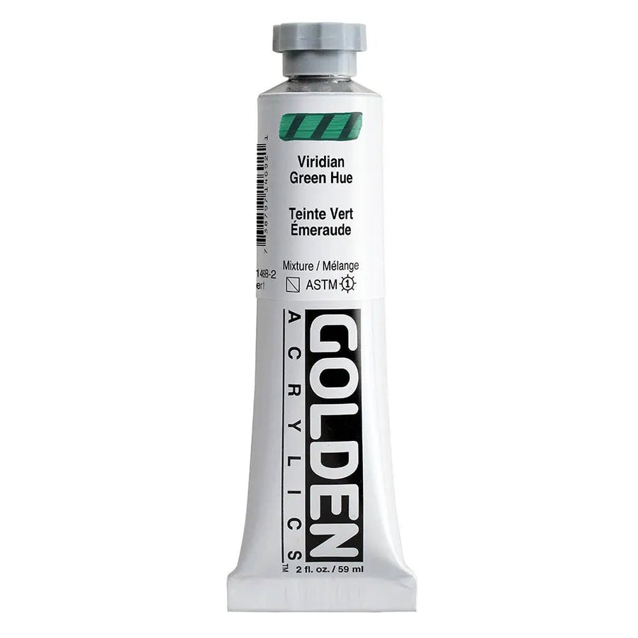 Golden Heavy Body Acrylfarbe Chromoxidgrun Farbton 59 ml - Kidis Art