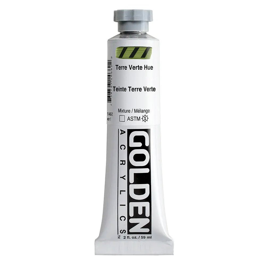 Golden Heavy Body Acrylfarbe Grune Erde Farbton 59 ml - Kidis Art