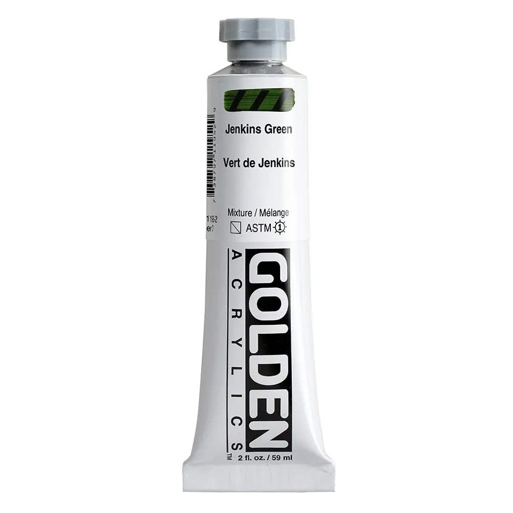 Golden Heavy Body Acrylfarbe Jenkins Grun 59 ml - Kidis Art