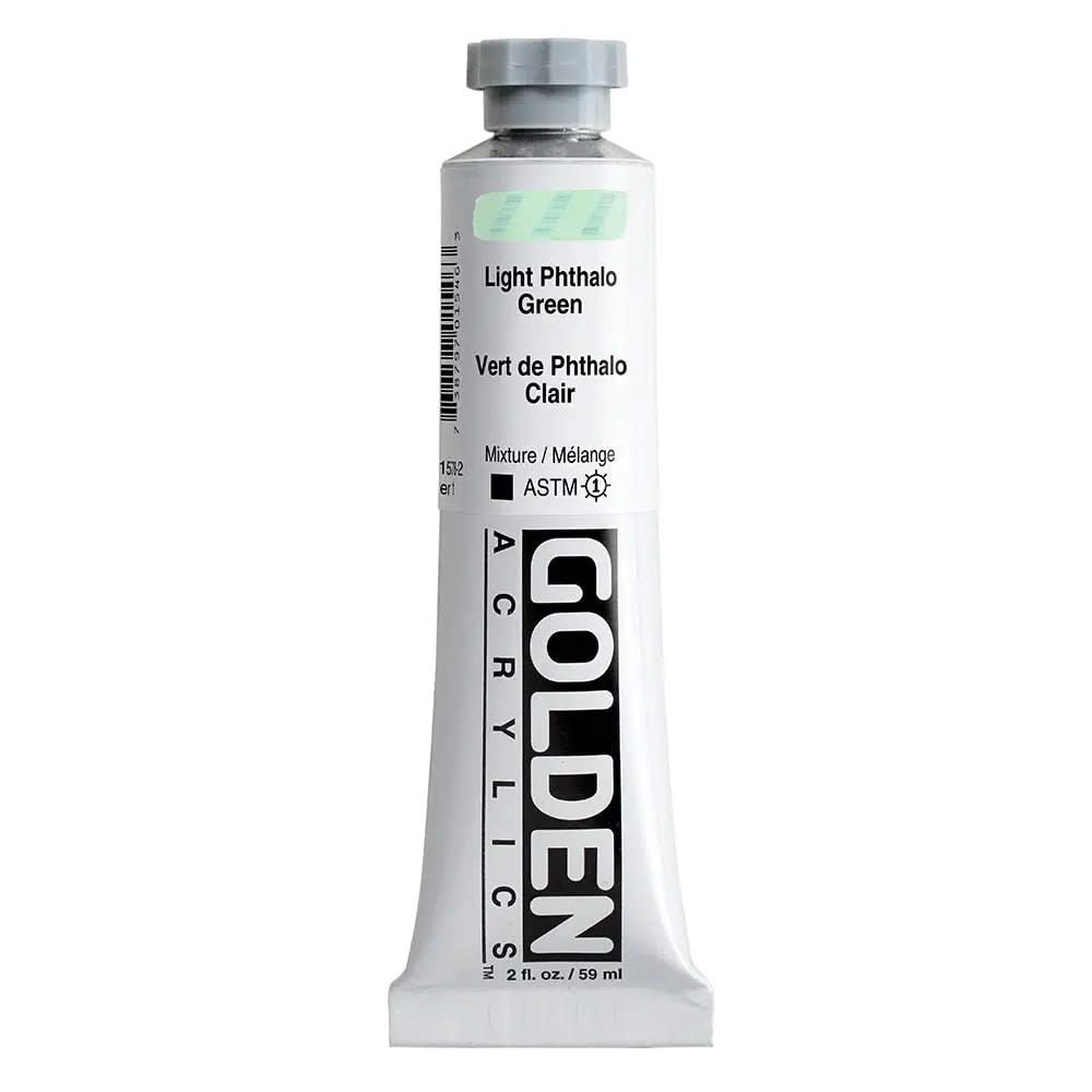 Golden Heavy Body Acrylfarbe Phthalogrun Hell 59 ml - Kidis Art