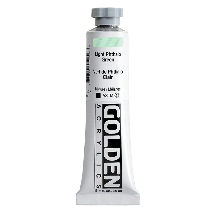 Golden Heavy Body Acrylfarbe Phthalogrun Hell 59 ml - Kidis Art