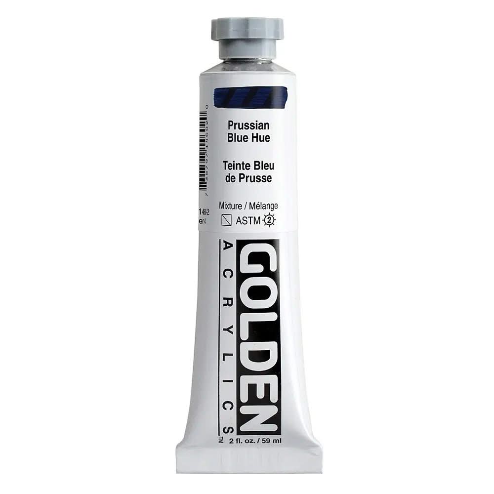 Golden Heavy Body Acrylfarbe Preussischblau Farbton 59 ml - Kidis Art