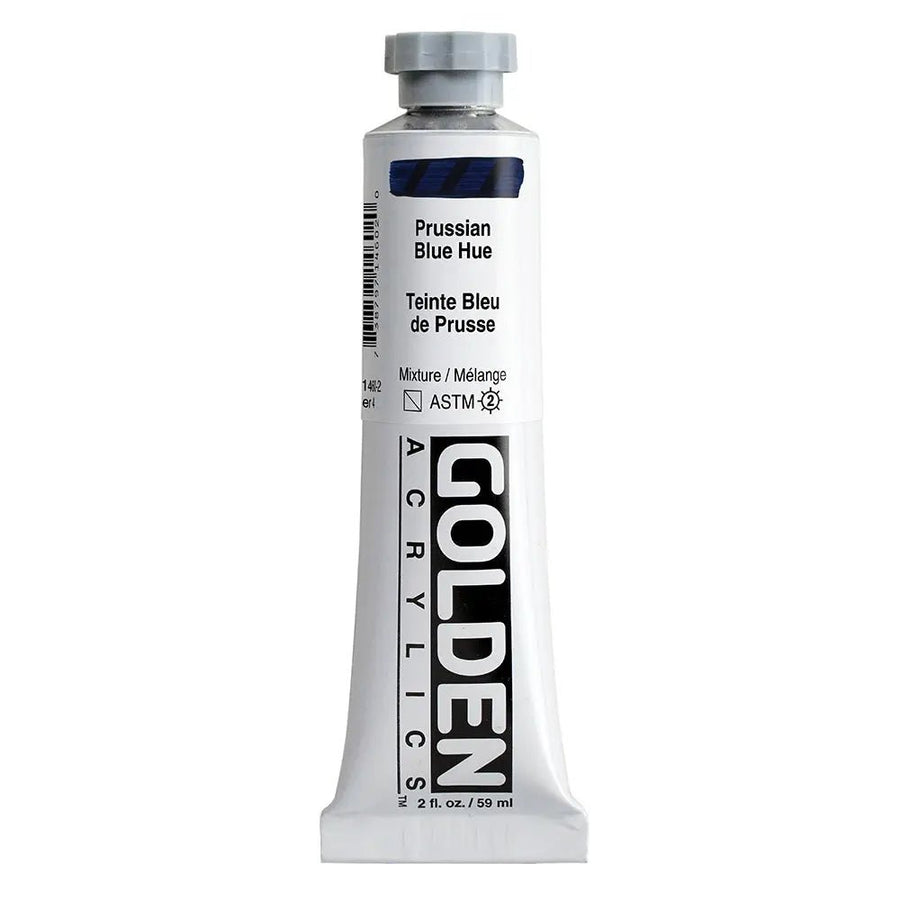 Golden Heavy Body Acrylfarbe Preussischblau Farbton 59 ml - Kidis Art