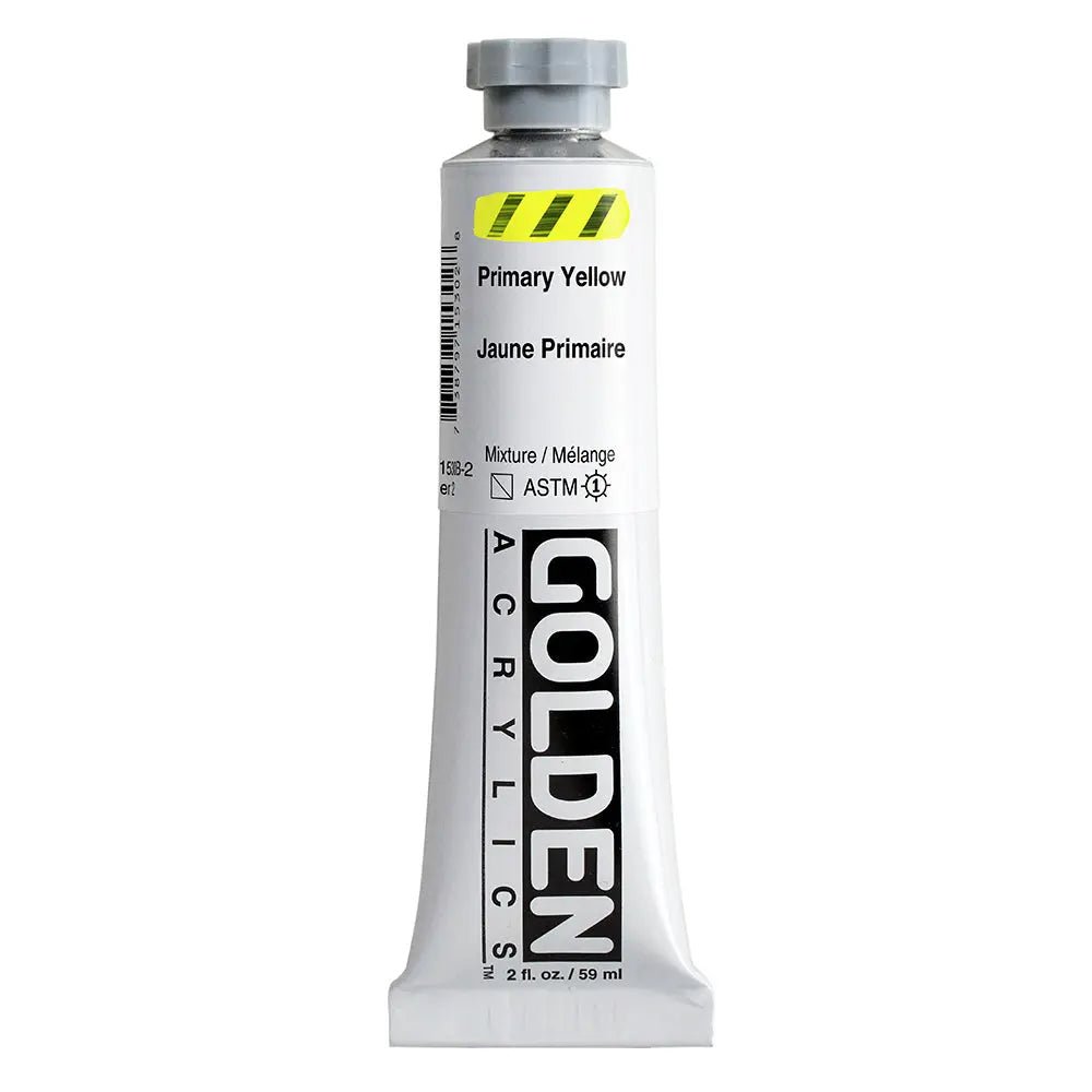 Golden Heavy Body Acrylfarbe Primargelb 59 ml - Kidis Art