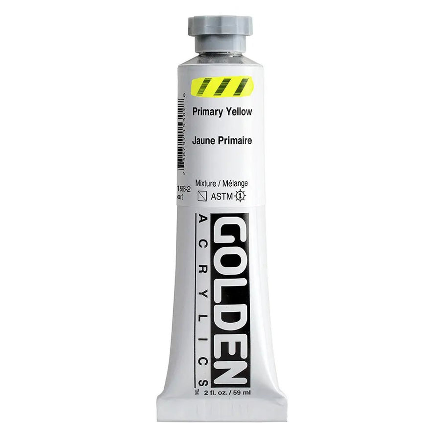 Golden Heavy Body Acrylfarbe Primargelb 59 ml - Kidis Art