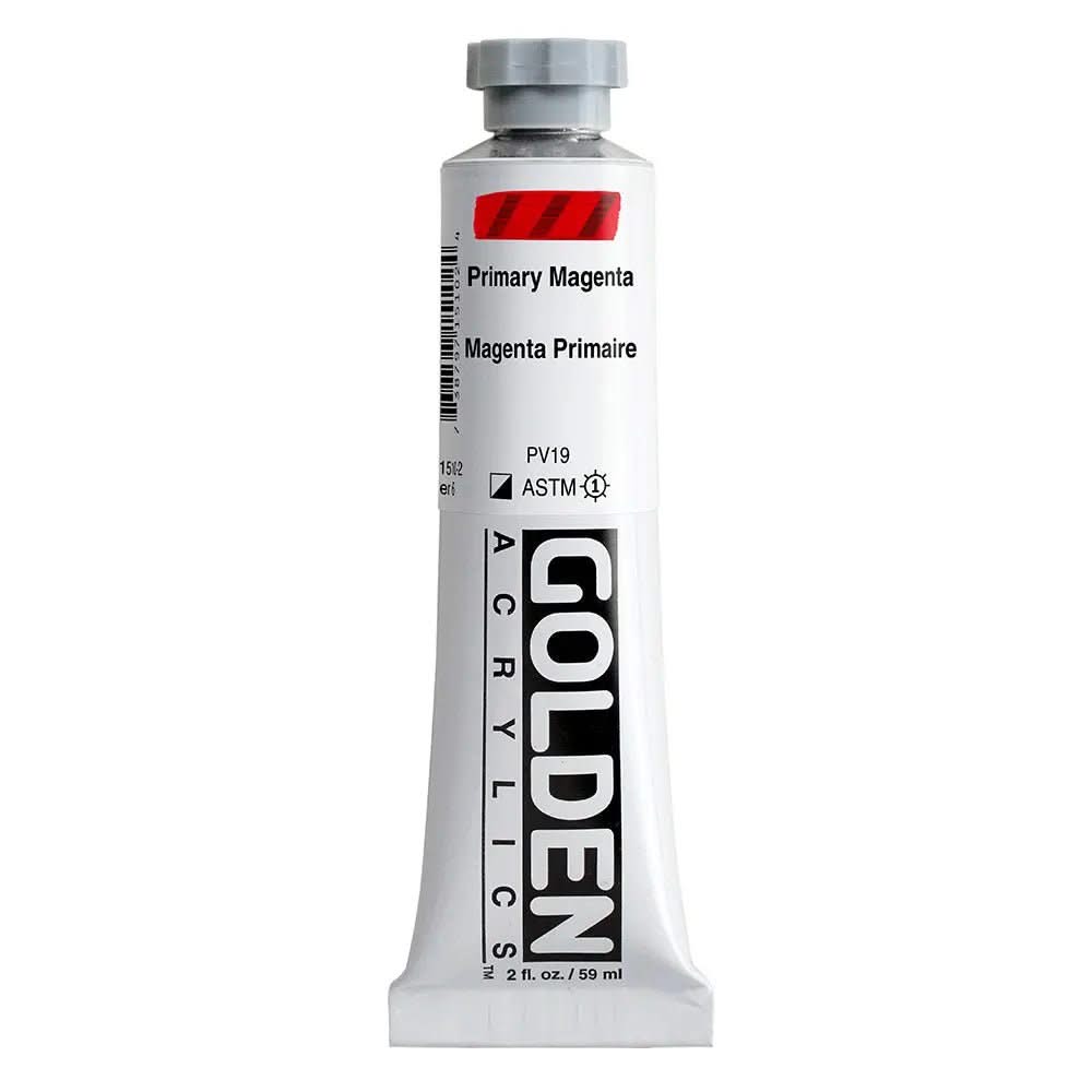 Golden Heavy Body Acrylfarbe Primarmagenta 59 ml - Kidis Art