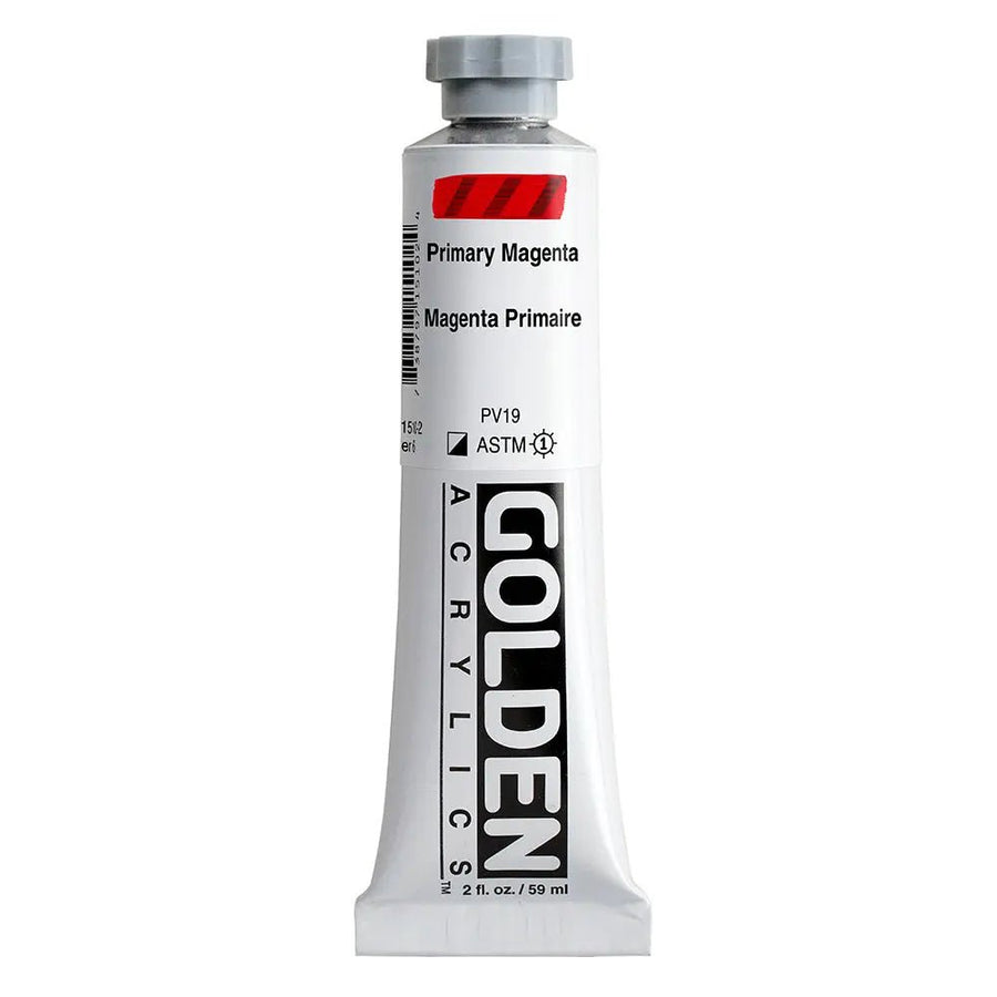 Golden Heavy Body Acrylfarbe Primarmagenta 59 ml - Kidis Art