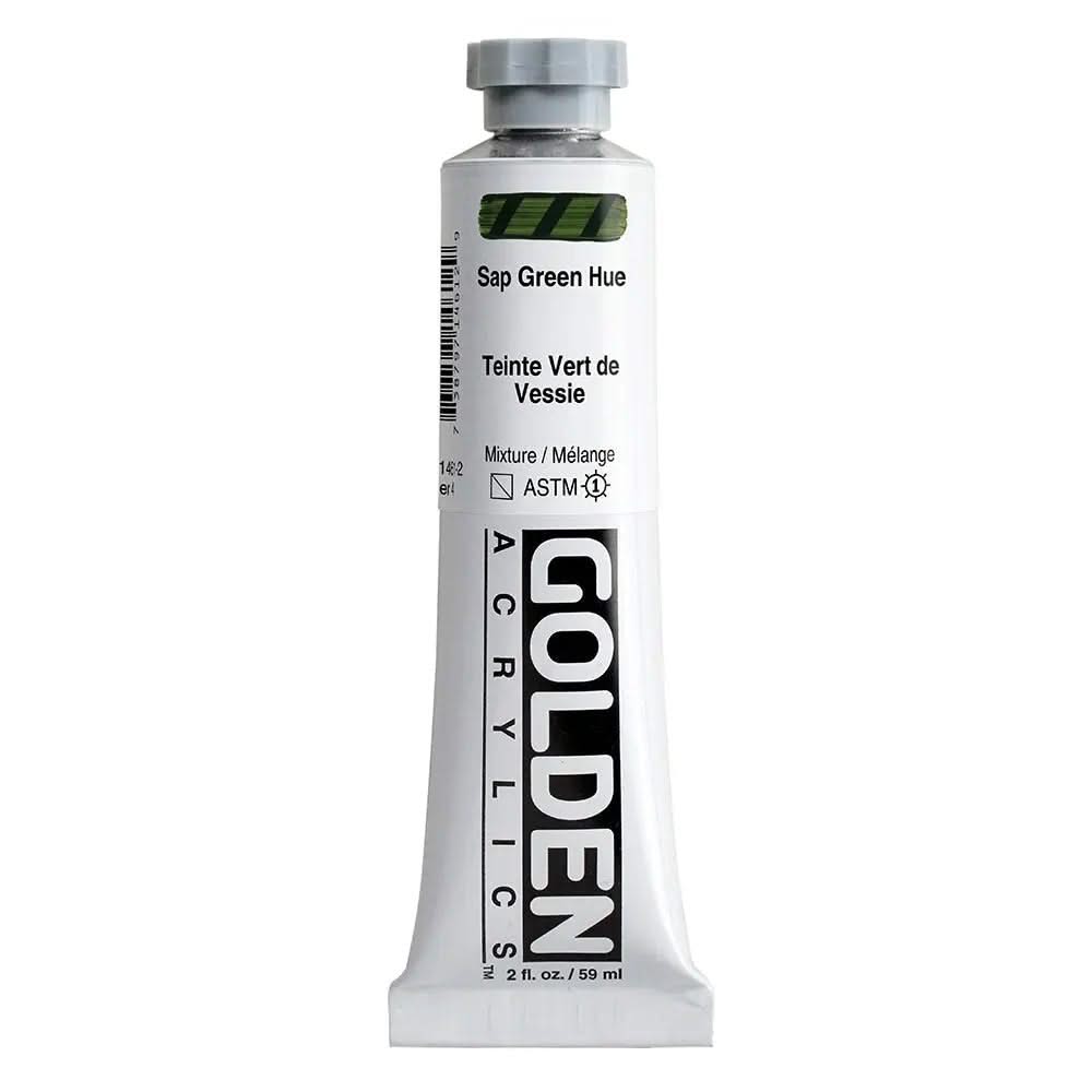 Golden Heavy Body Acrylfarbe Saftgrun Farbton 59 ml - Kidis Art