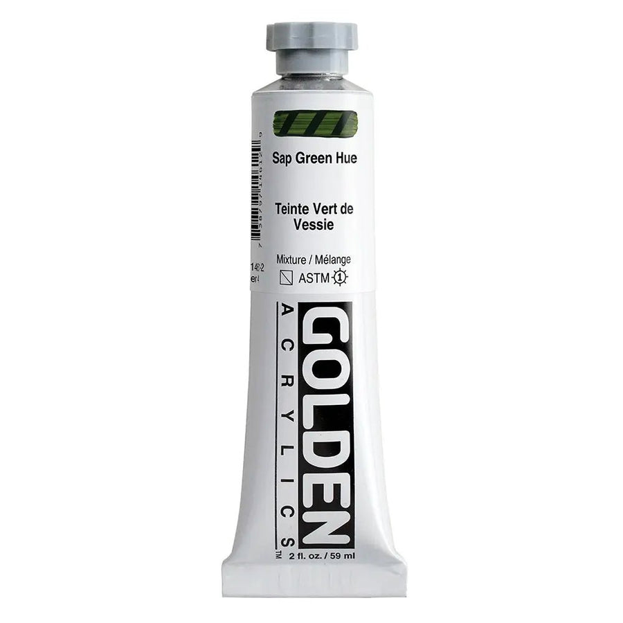 Golden Heavy Body Acrylfarbe Saftgrun Farbton 59 ml - Kidis Art