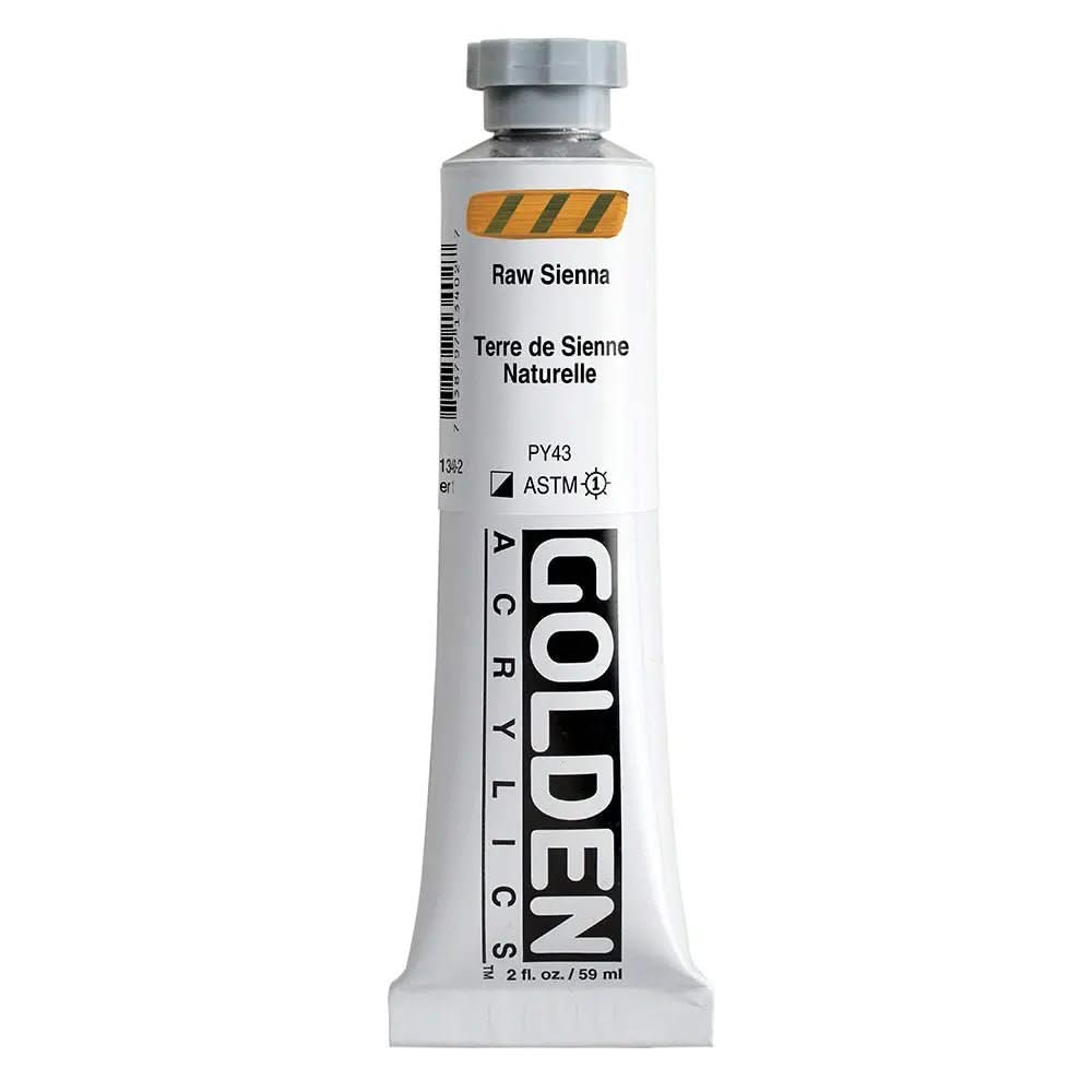 Golden Heavy Body Acrylfarbe Siena Natur 59 ml - Kidis Art