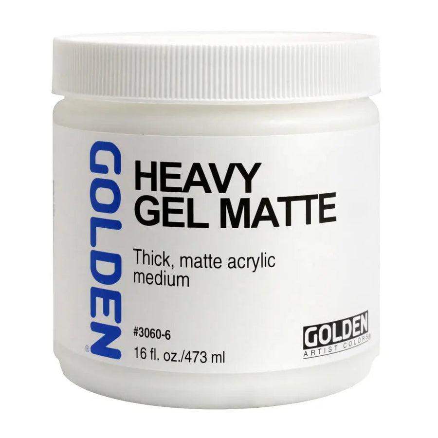 Golden Heavy Gel Matt 237 ml - Kidis Art