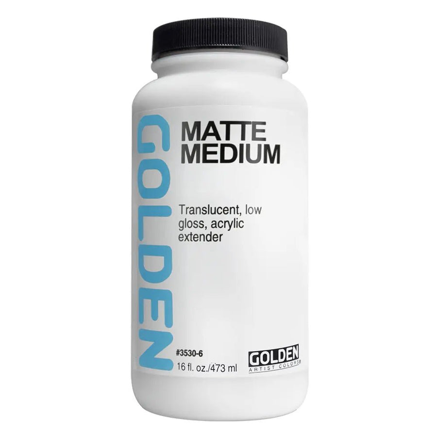 Golden Matt Medium 473 ml - Kidis Art