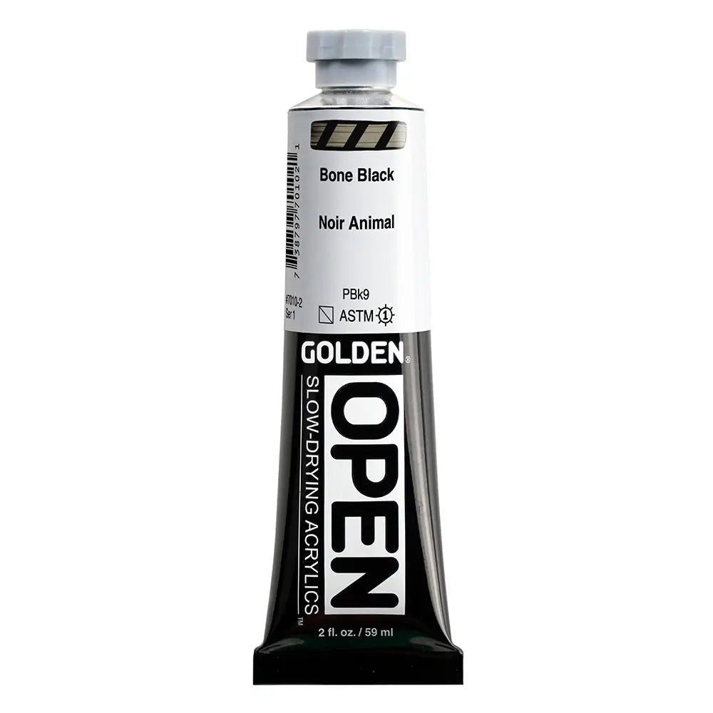 Golden OPEN Acrylfarbe Elfenbeinschwarz 59 ml - Kidis Art