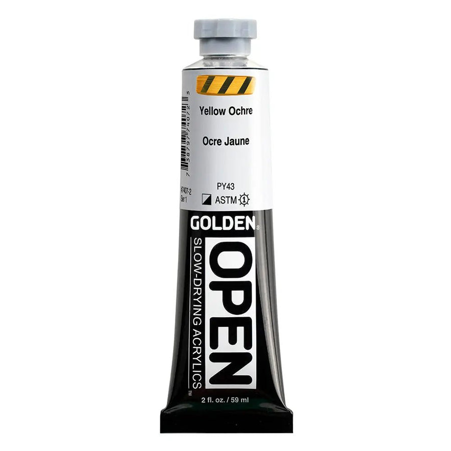 Golden OPEN Acrylfarbe Er Gelber Ocker 59 ml - Kidis Art