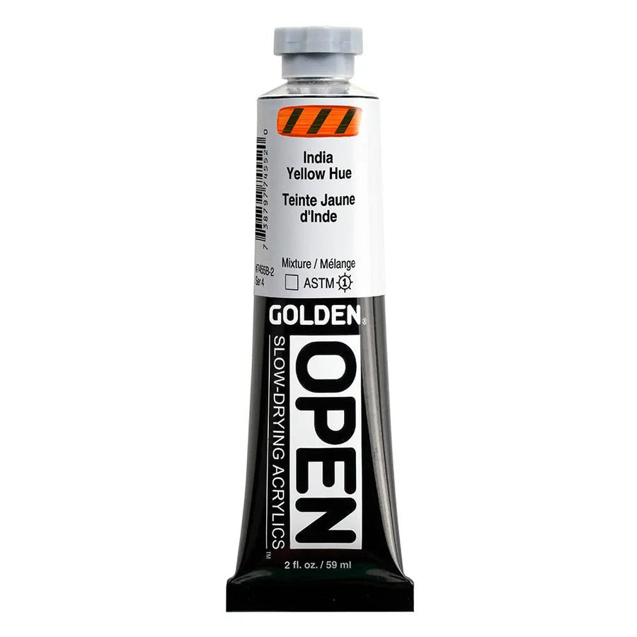 Golden OPEN Acrylfarbe Indien Gelbe Farbe 59 ml - Kidis Art