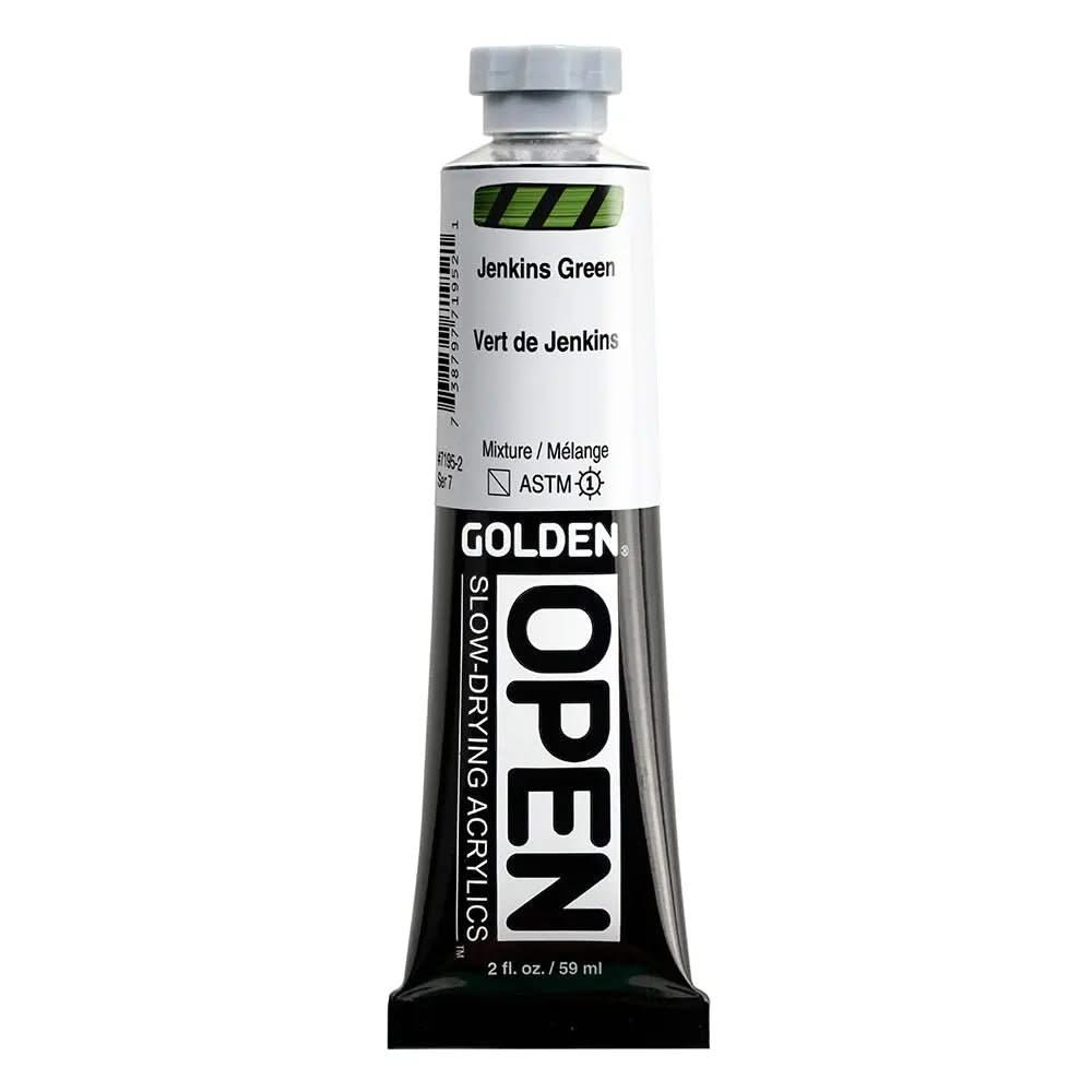 Golden OPEN Acrylfarbe Jenkins Grun 59 ml - Kidis Art
