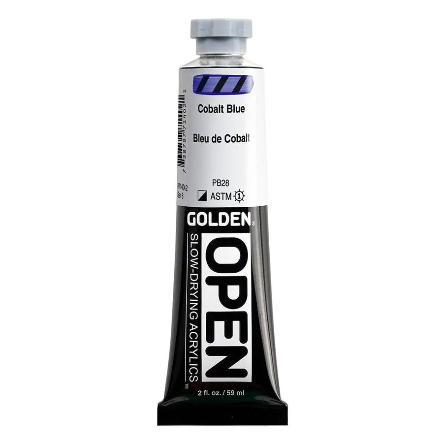 Golden OPEN Acrylfarbe Kobaltblau 59 ml - Kidis Art