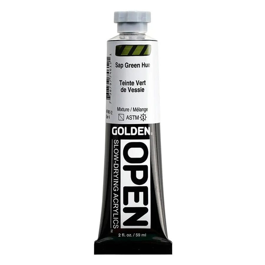 Golden OPEN Acrylfarbe Saftgrun Farbton 59 ml - Kidis Art