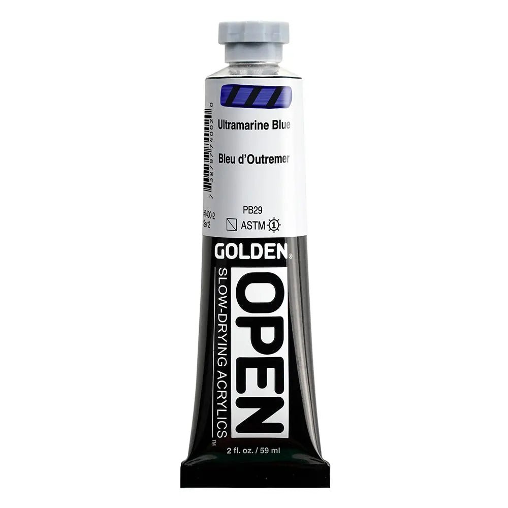 Golden OPEN Acrylfarbe Ultramarinblau 59 ml - Kidis Art