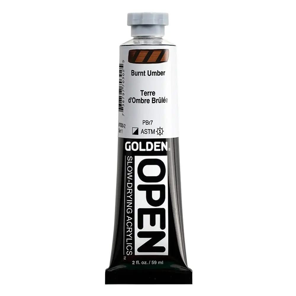 Golden OPEN Acrylfarbe Umbra Gebrannt 59 ml - Kidis Art
