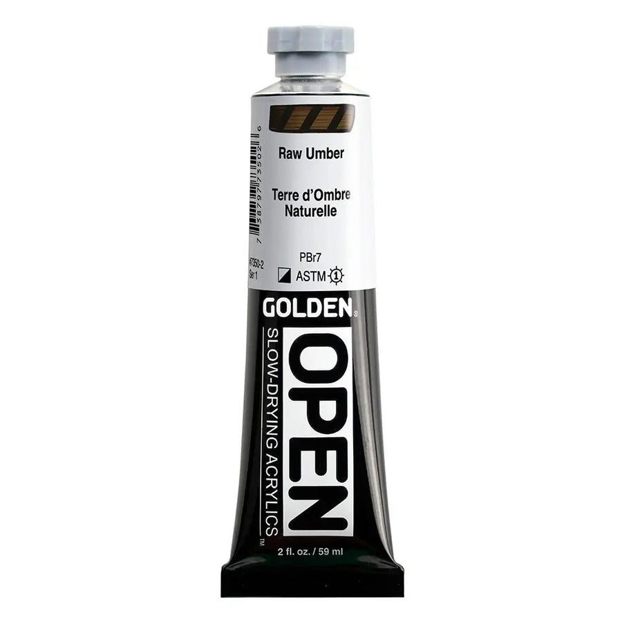 Golden OPEN Acrylfarbe Umbra Natur 59 ml - Kidis Art