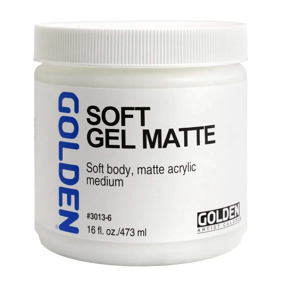 Golden Soft Gel Matt 237 ml - Kidis Art