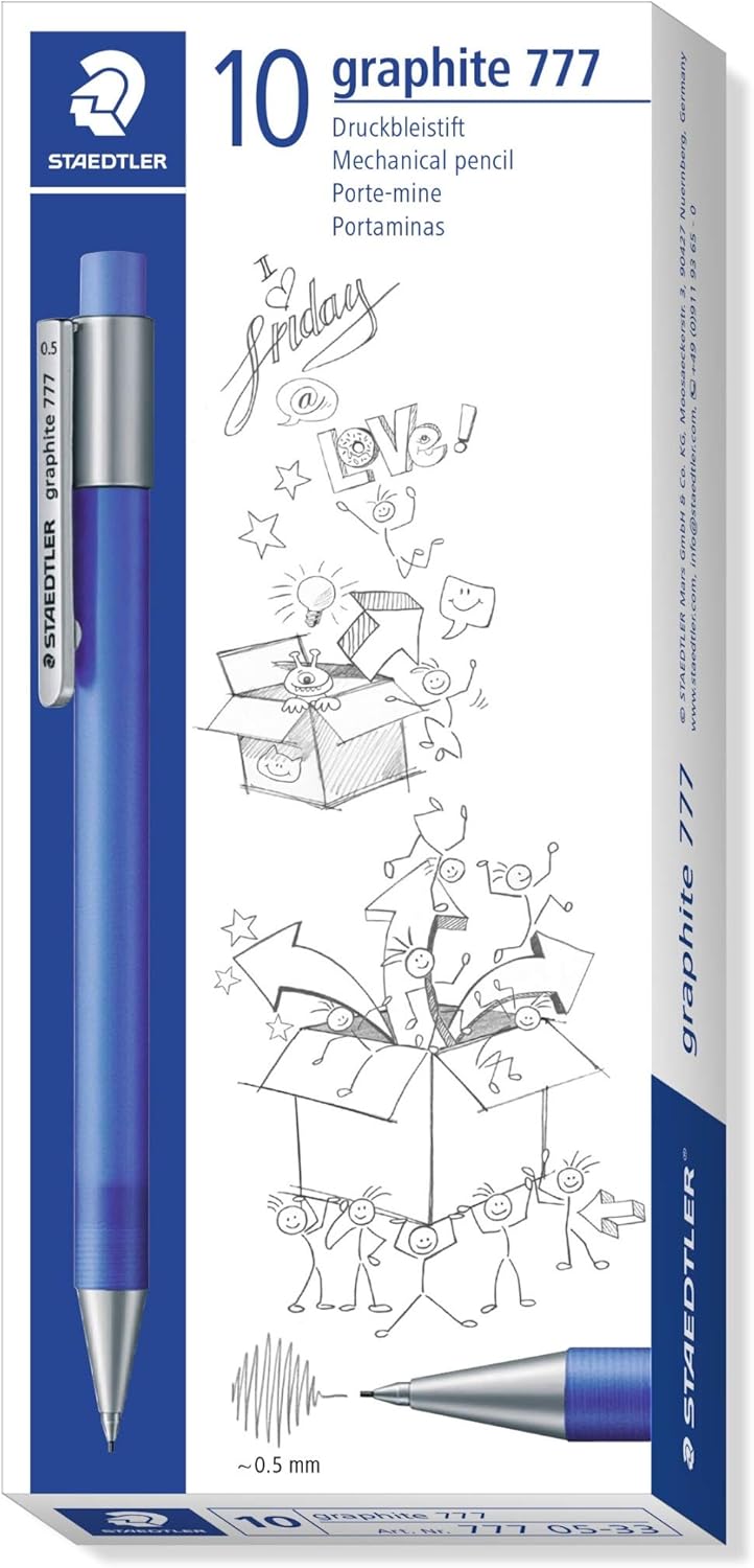 graphite 777 blau transparent - Kidis Art