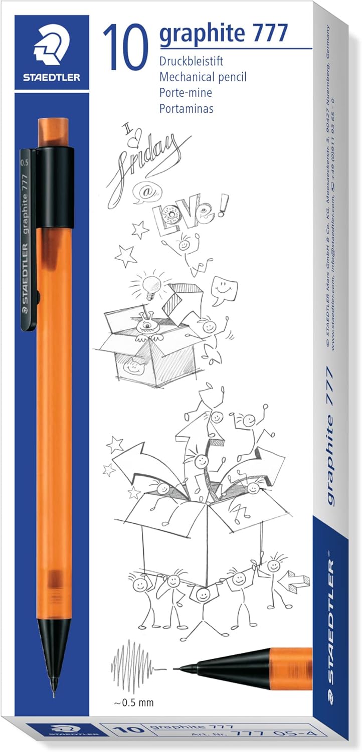graphite 777 orange - Kidis Art