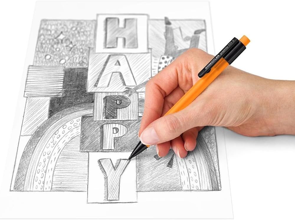 graphite 777 orange - Kidis Art