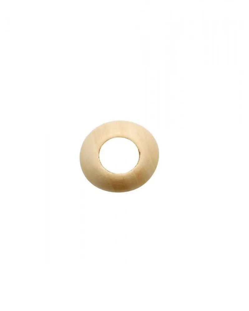 Grossloch Holzkugel 20mm 12St, Bohrung 8mm - Kidis Art