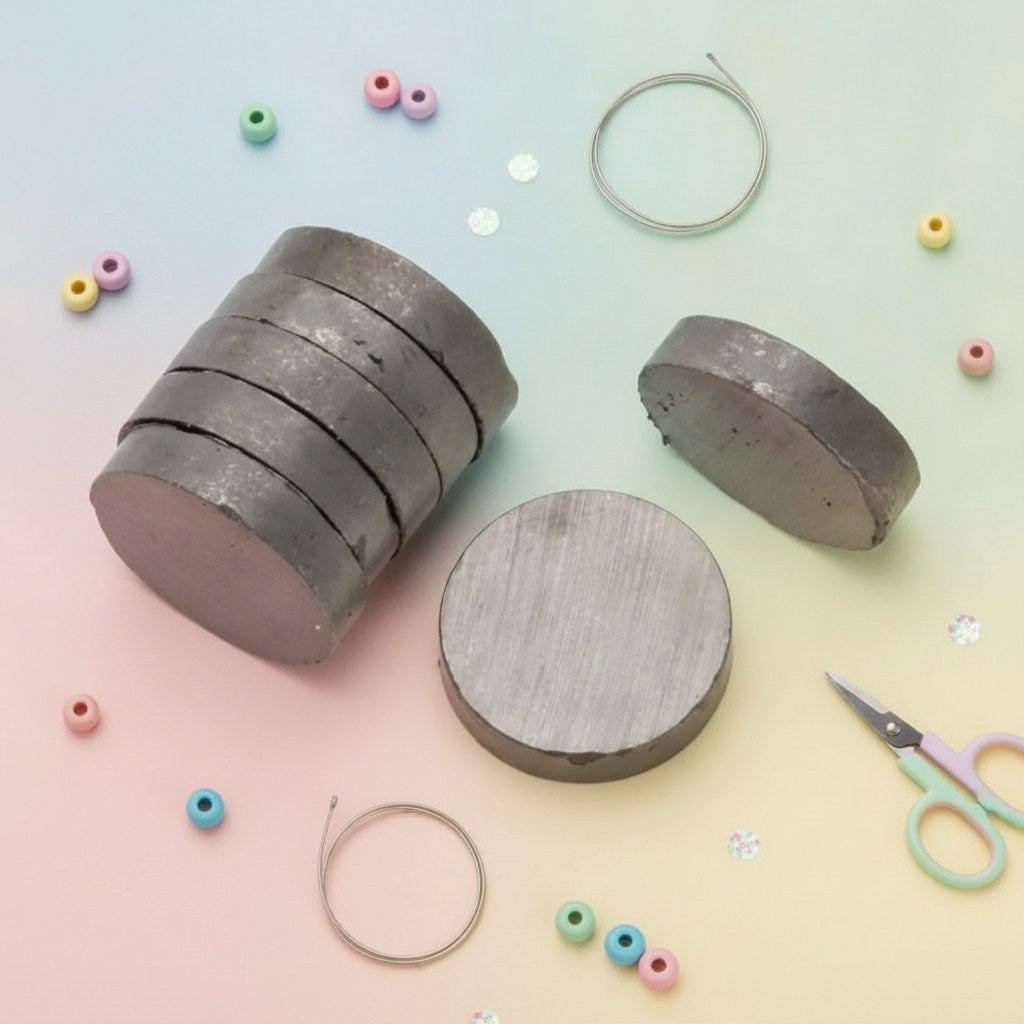 Haftmagnete D=20x5mm 10St - Kidis Art