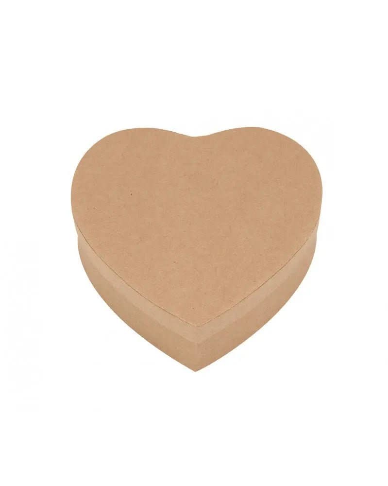 Herz-Box/Pappe 120x120x38mm - Kidis Art