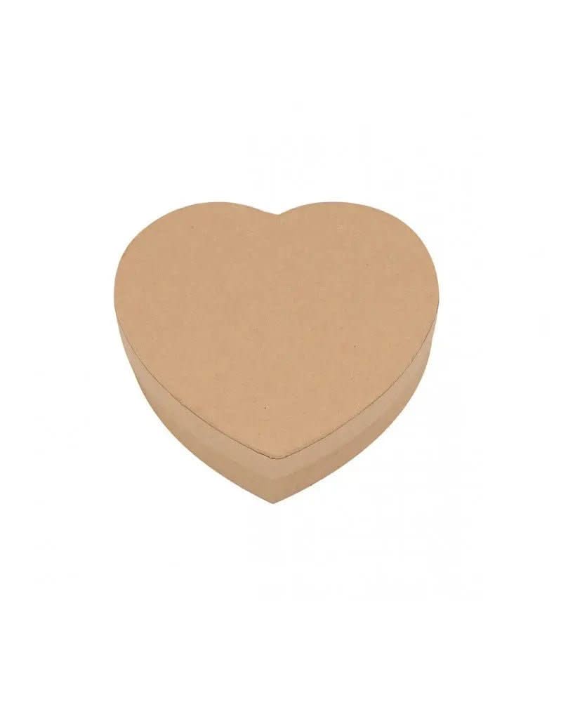 Herz-Box/Pappe 92x90x26mm - Kidis Art